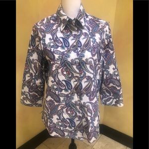 Foxcroft wrinkle free shirt size 10